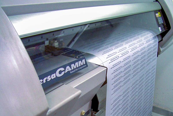 Stampa e taglio